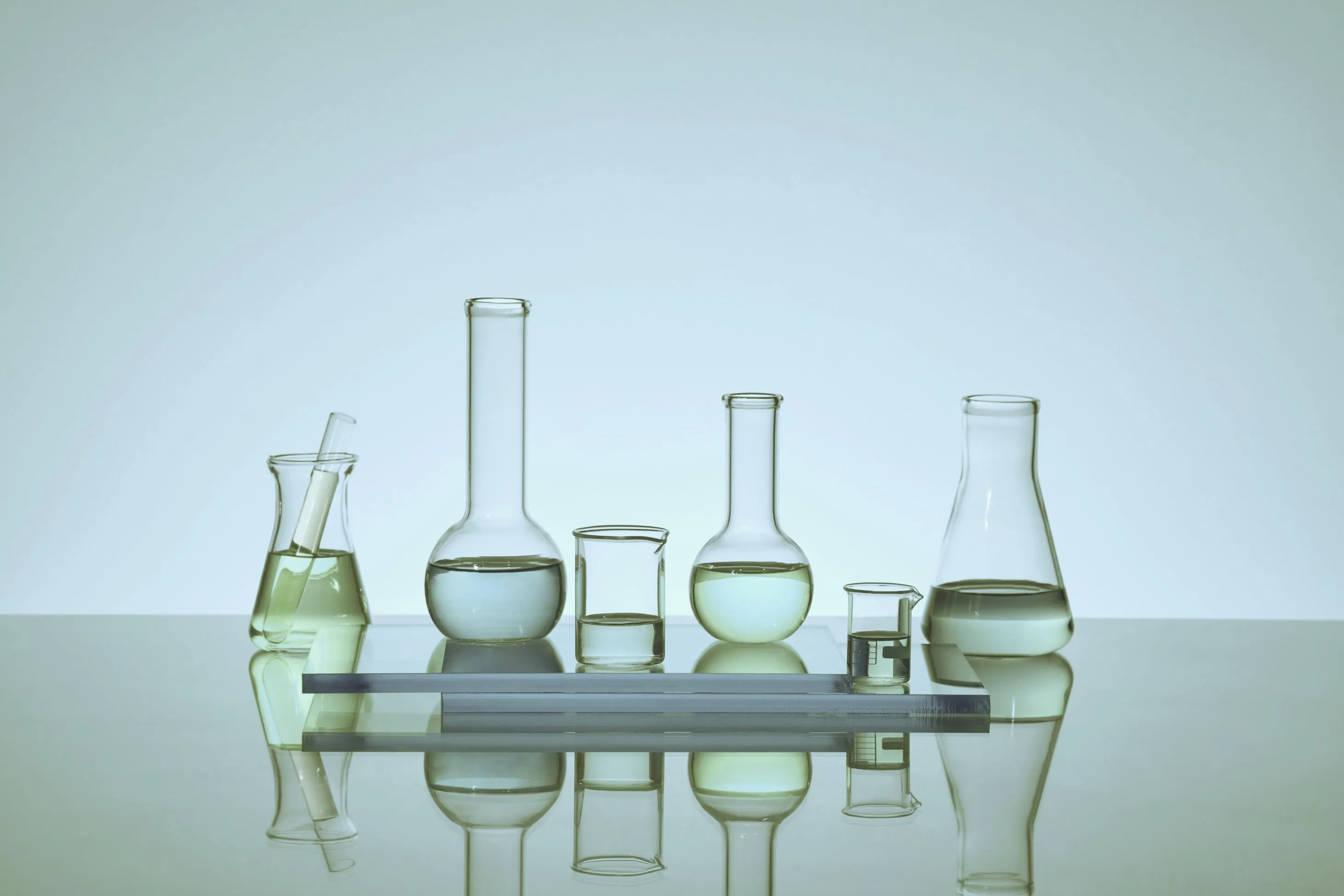 Science laboratory glassware